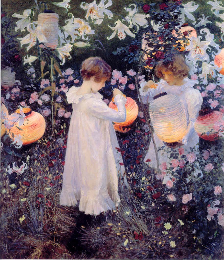 Œillet, Lys, Lys, Rose - John Singer Sargent