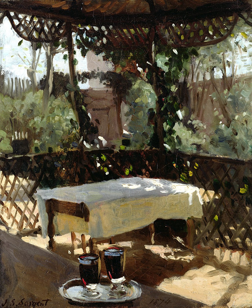 Deux verres à vin, 1874 - John Singer Sargent