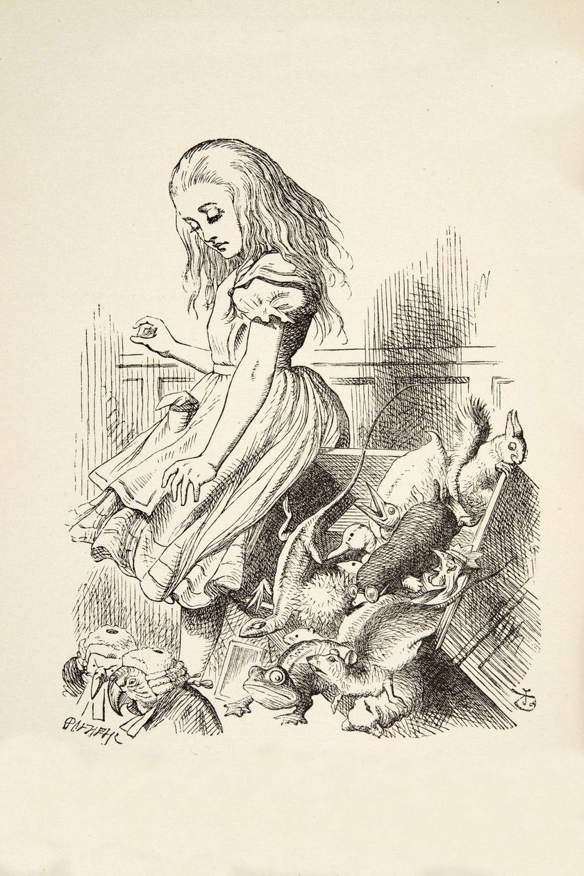 Alice géante renverse la boîte du jury, Les Aventures d