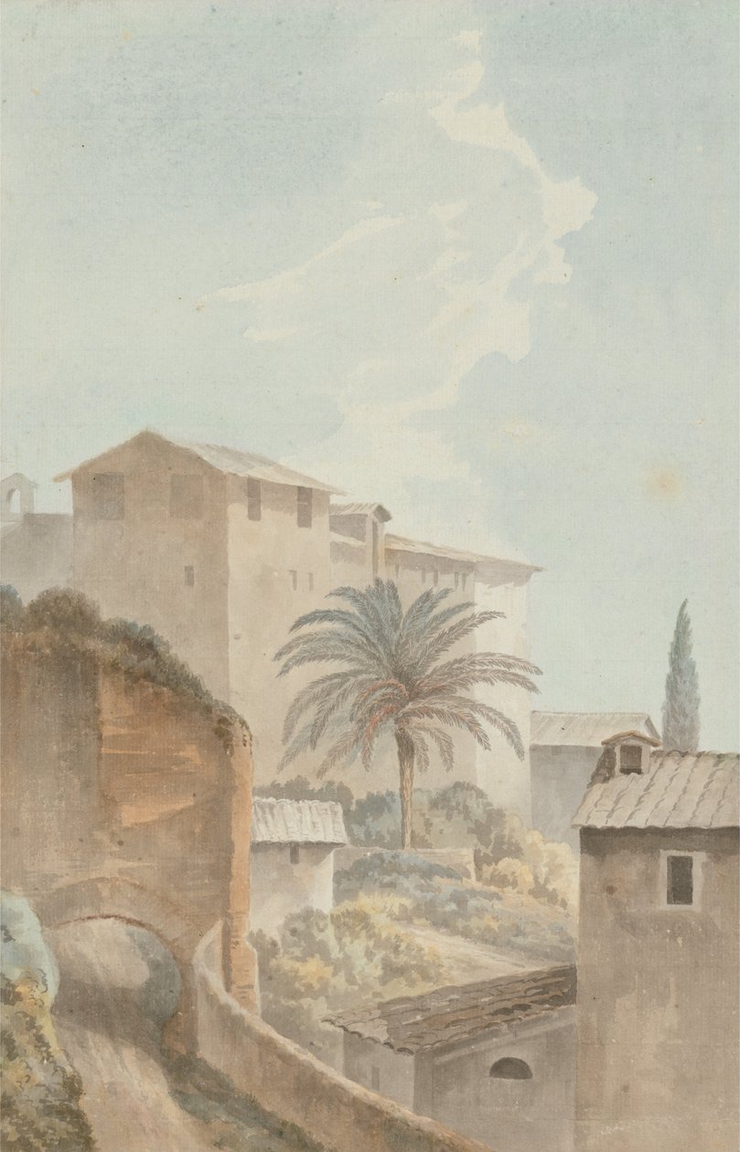 Sur le mont Palatin - John Warwick Smith