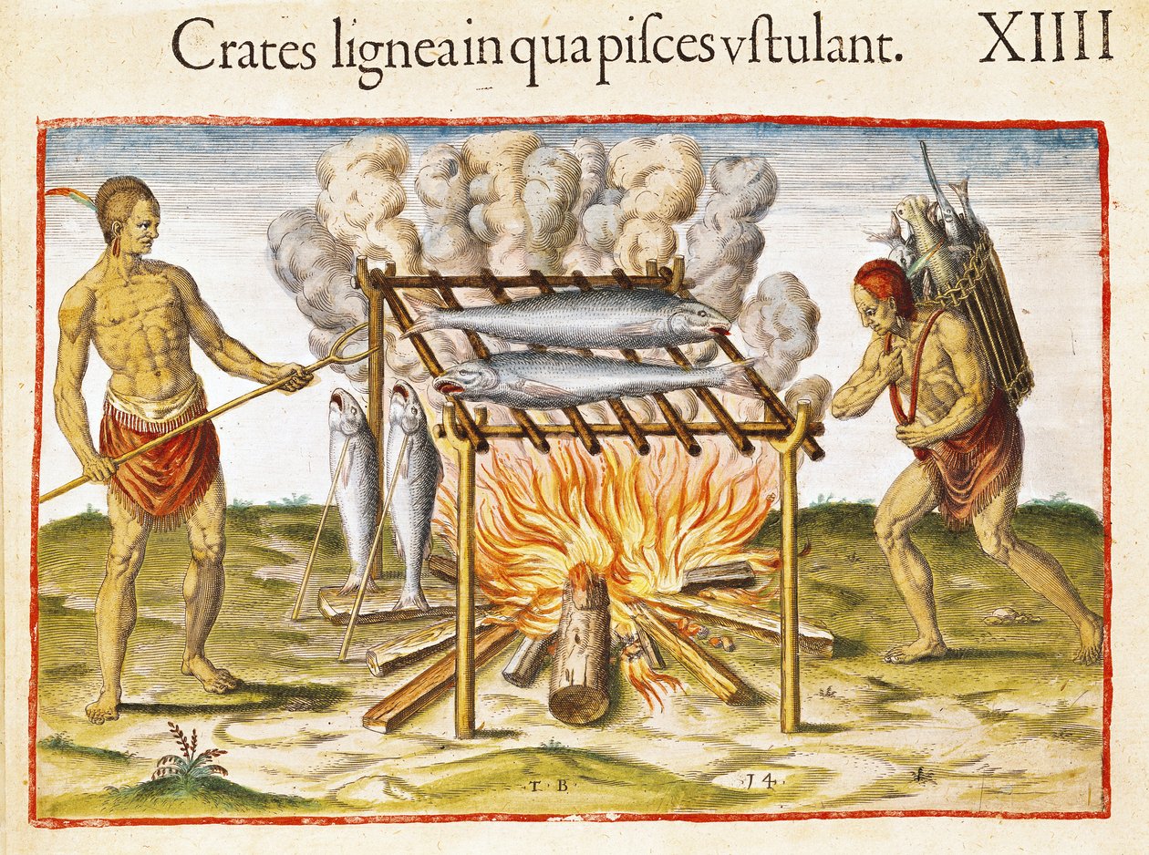 Cuisson du poisson, de 