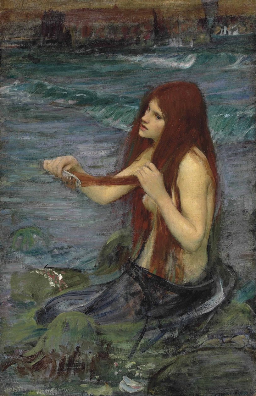 Une sirène - John William Waterhouse