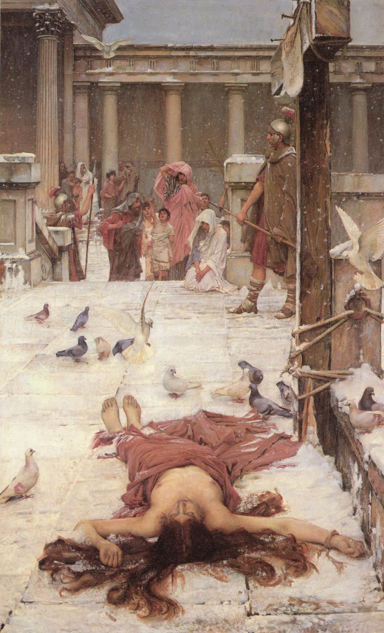 Sainte Eulalie - John William Waterhouse