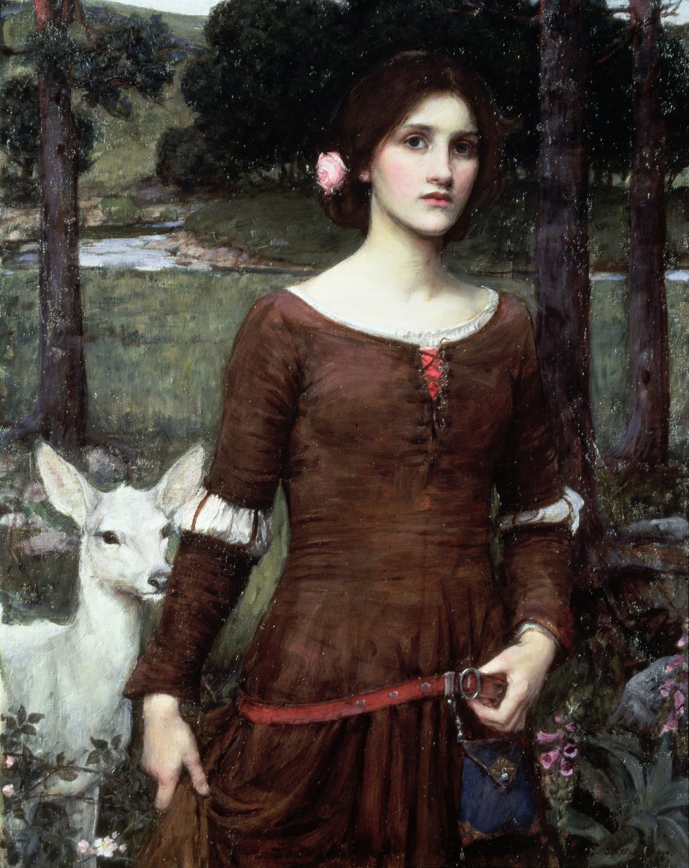 La Dame Clare, 1900 - John William Waterhouse