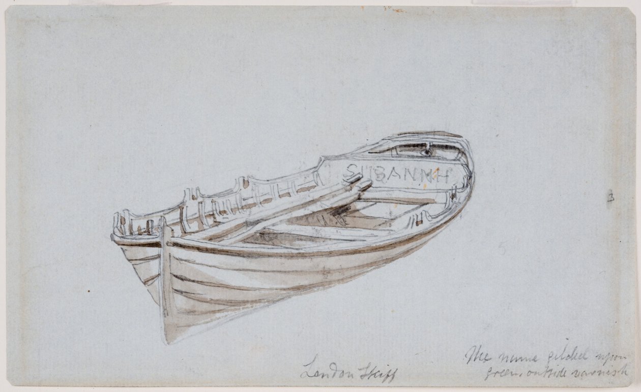 London Skiff - John Wilson Carmichael