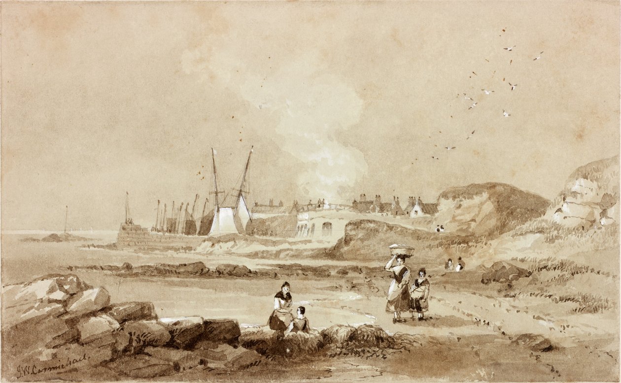 North Sunderland, Northumberland - John Wilson Carmichael
