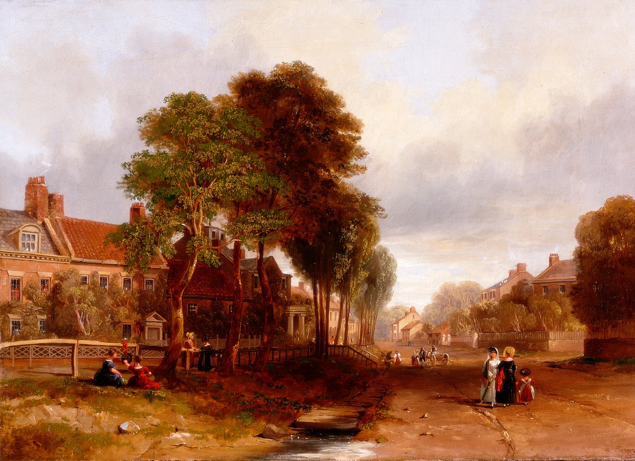 Westoe Village, 1835 - John Wilson Carmichael