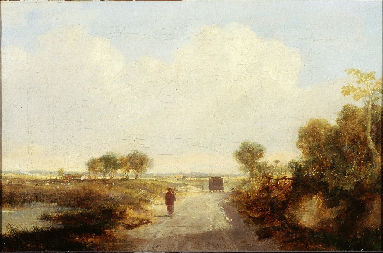 Édimbourg depuis Ratho - John Wilson Ewbank