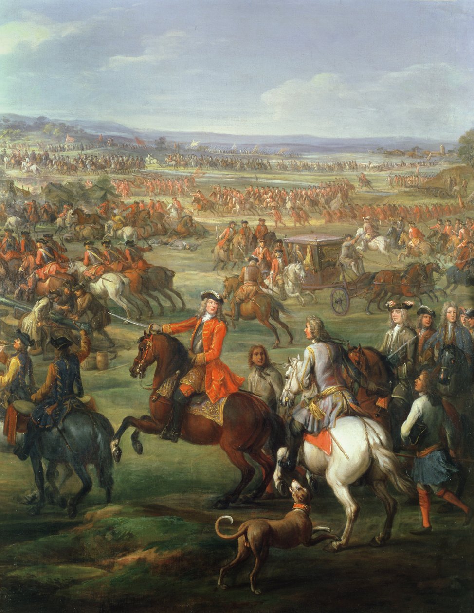 La Bataille de Blenheim, 13 août 1704 (détail) - John Wootton