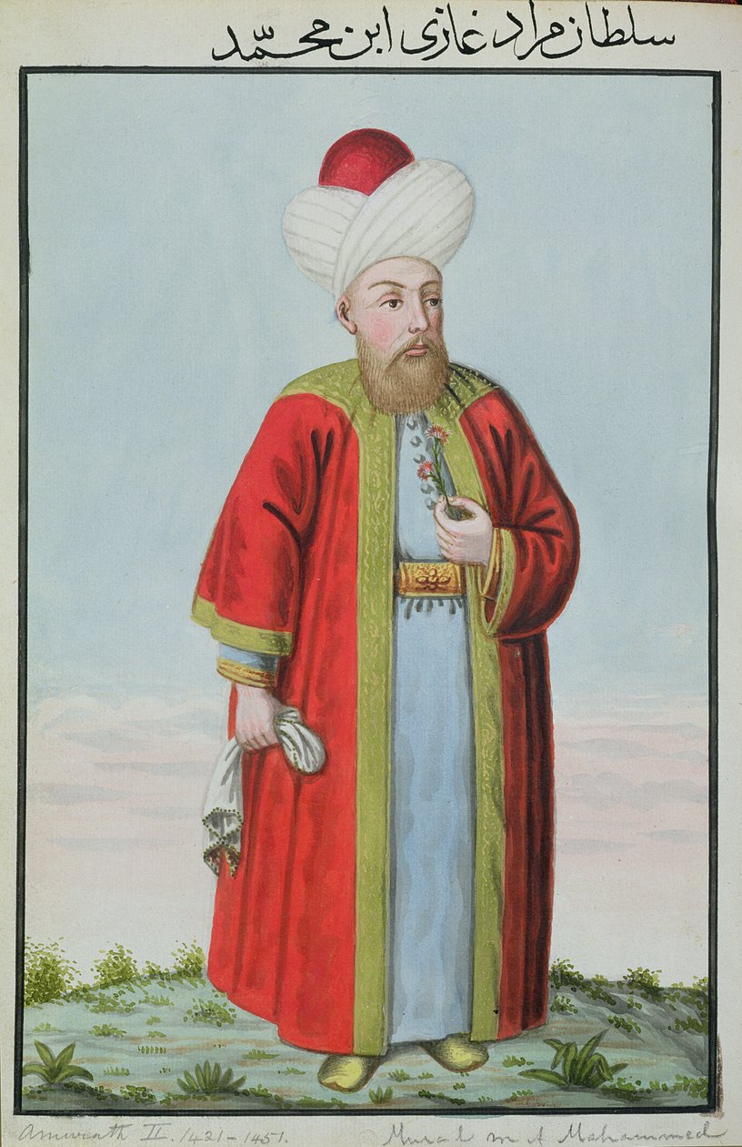 Amurath (Murad) II (1404-51) Sultan 1421-51, de 