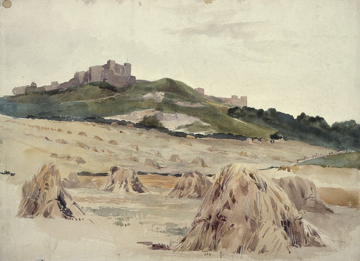 Un château sur une colline - John Absolon