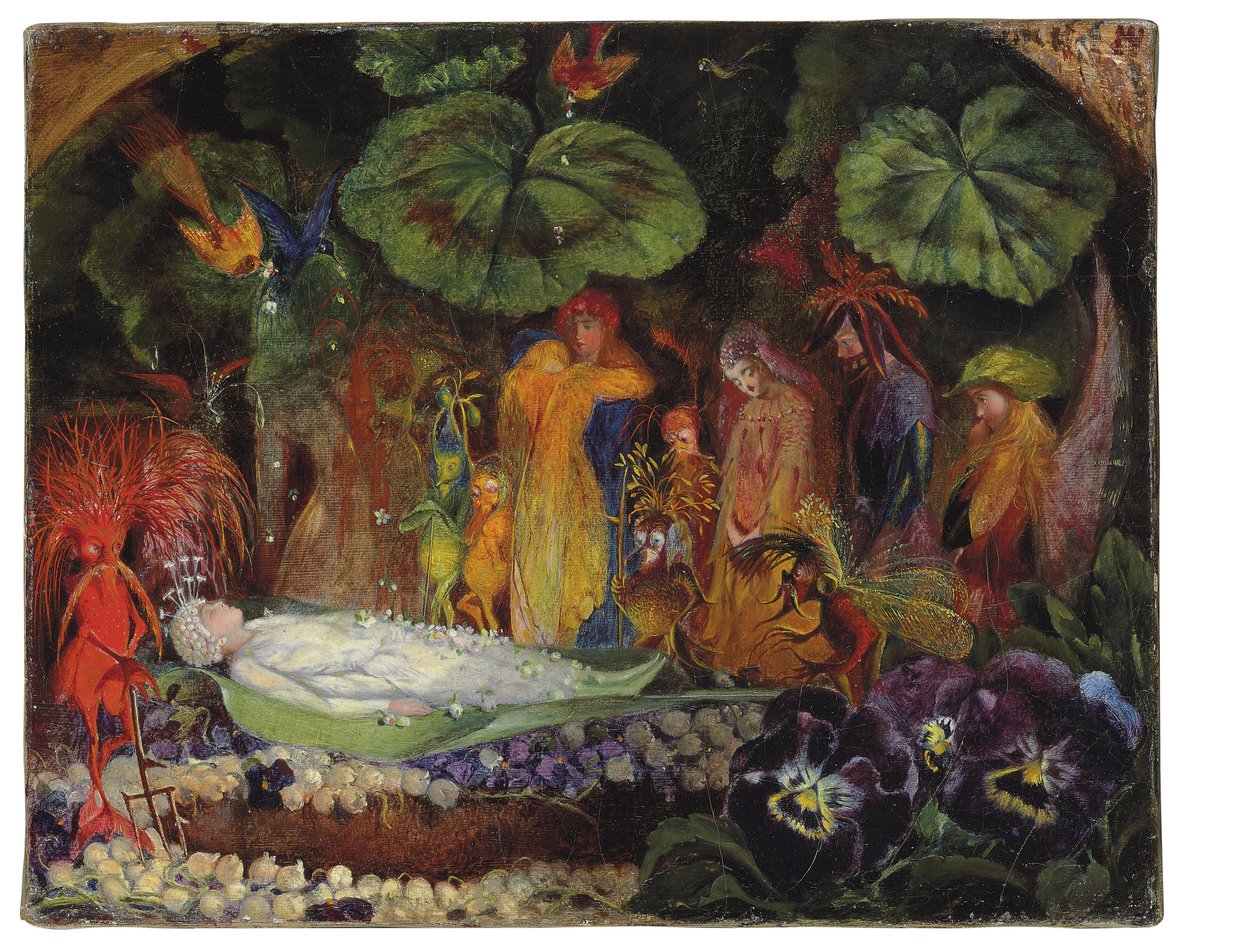 La mort de la reine des fées - John Anster Fitzgerald