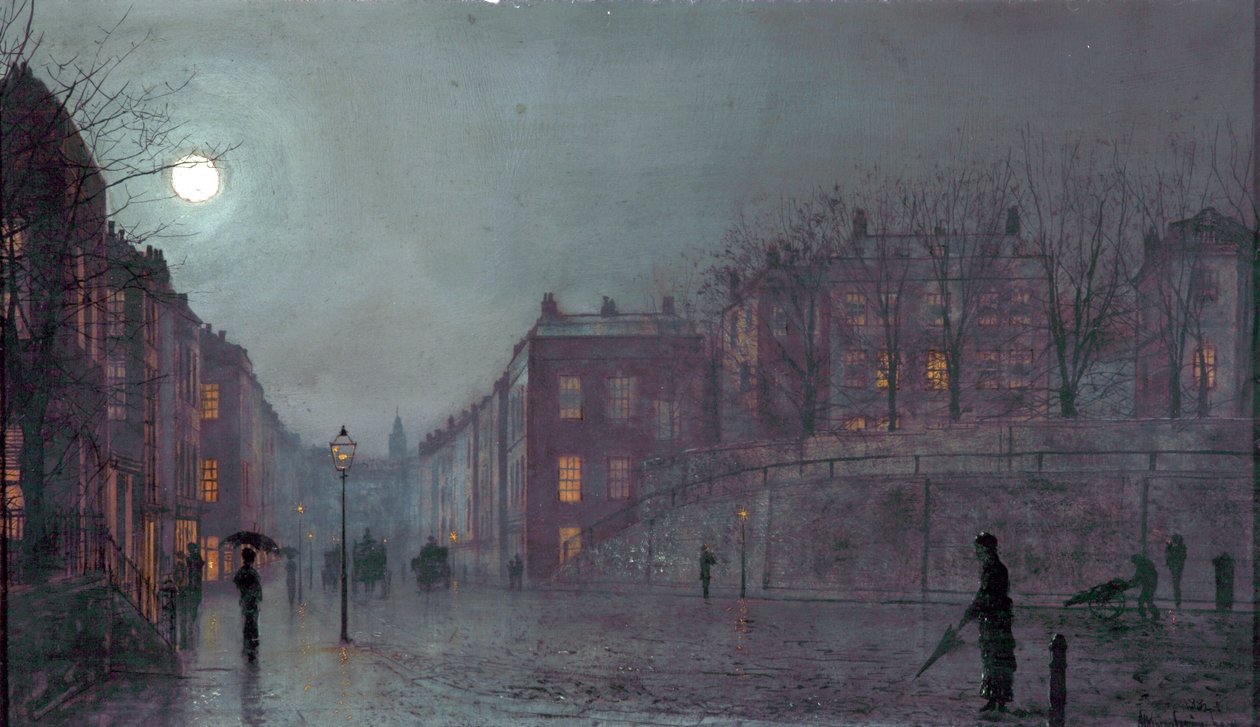 Vue de Hampstead, Londres, 1882 - John Atkinson Grimshaw