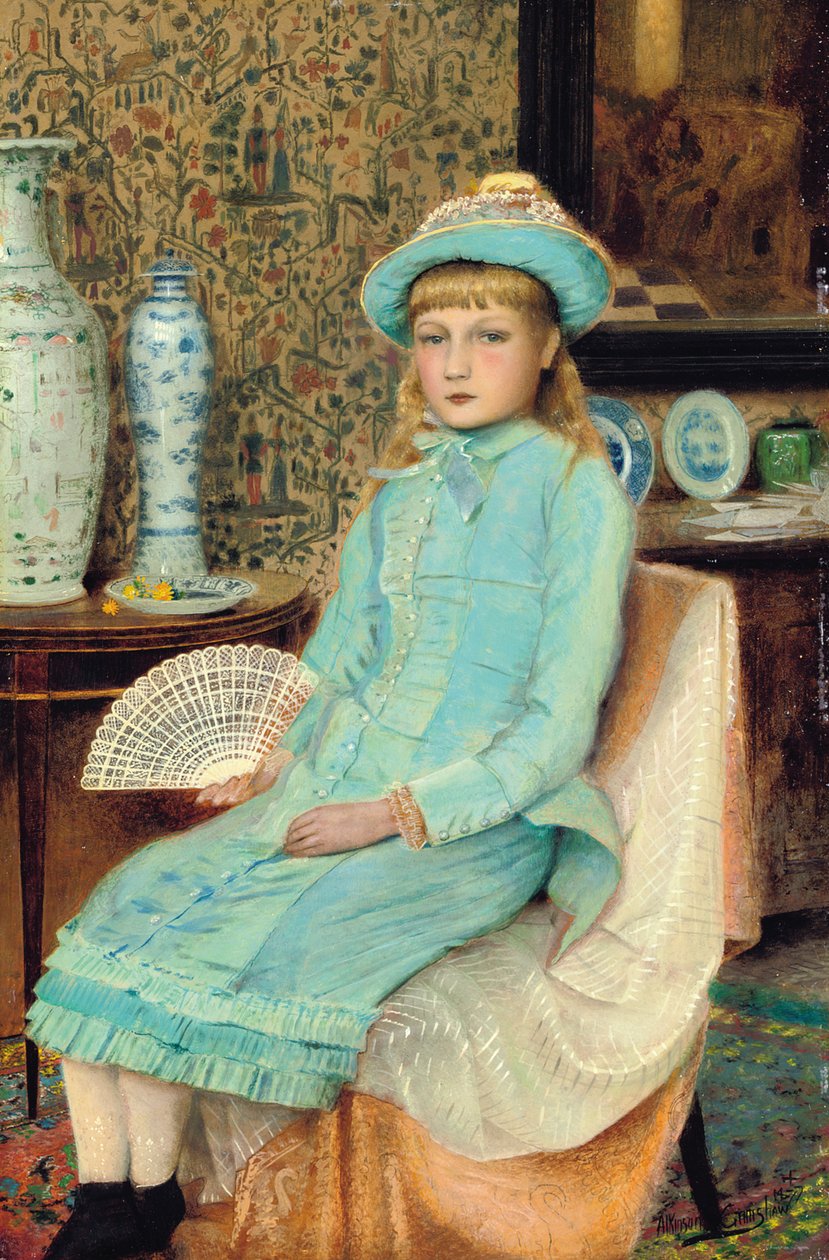 Belle Bleue, 1877 - John Atkinson Grimshaw