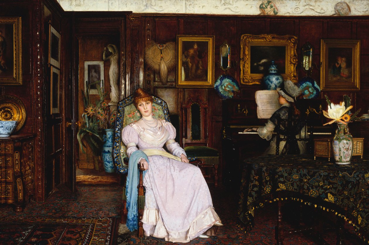Dulce Domum - John Atkinson Grimshaw