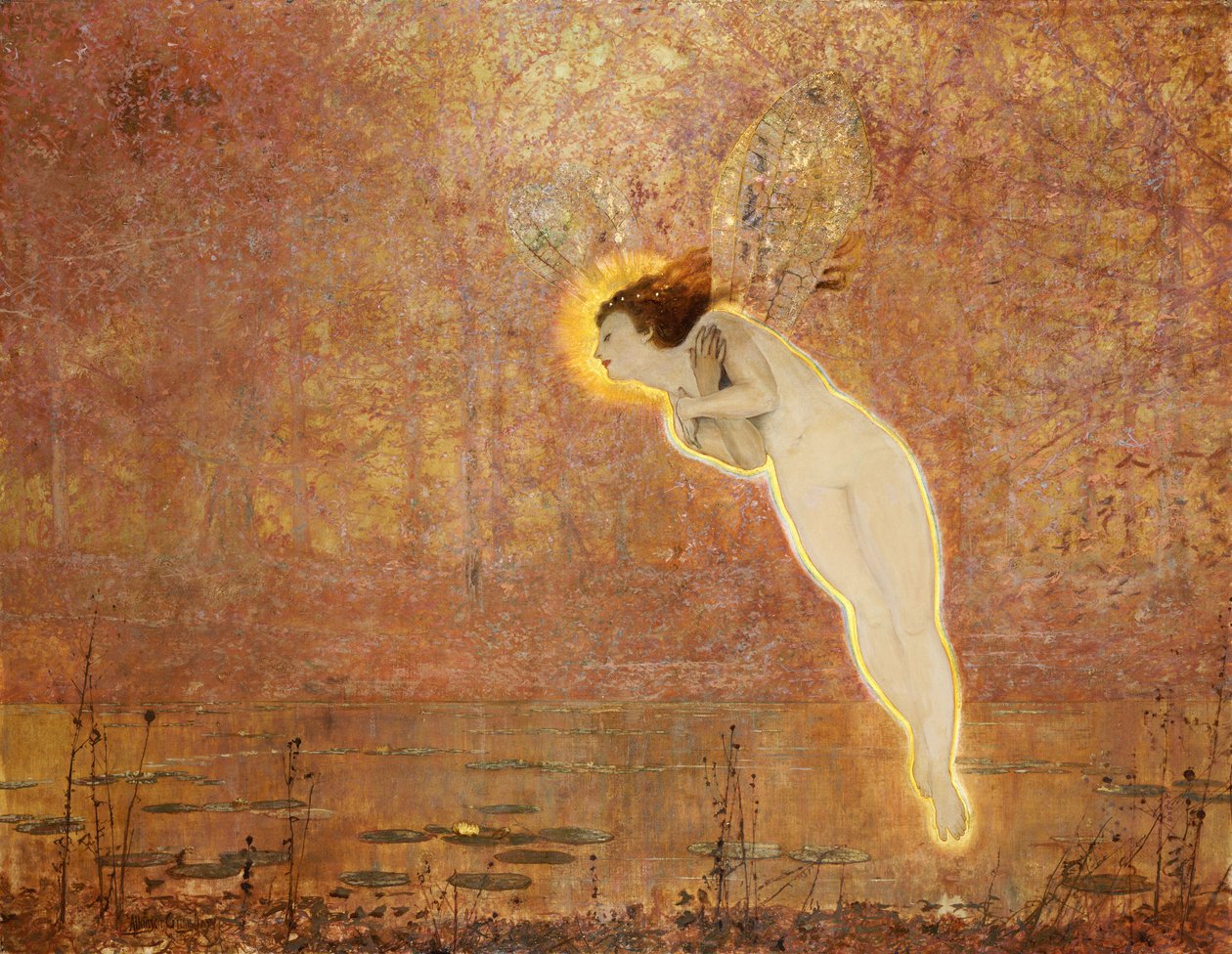 Iris - John Atkinson Grimshaw