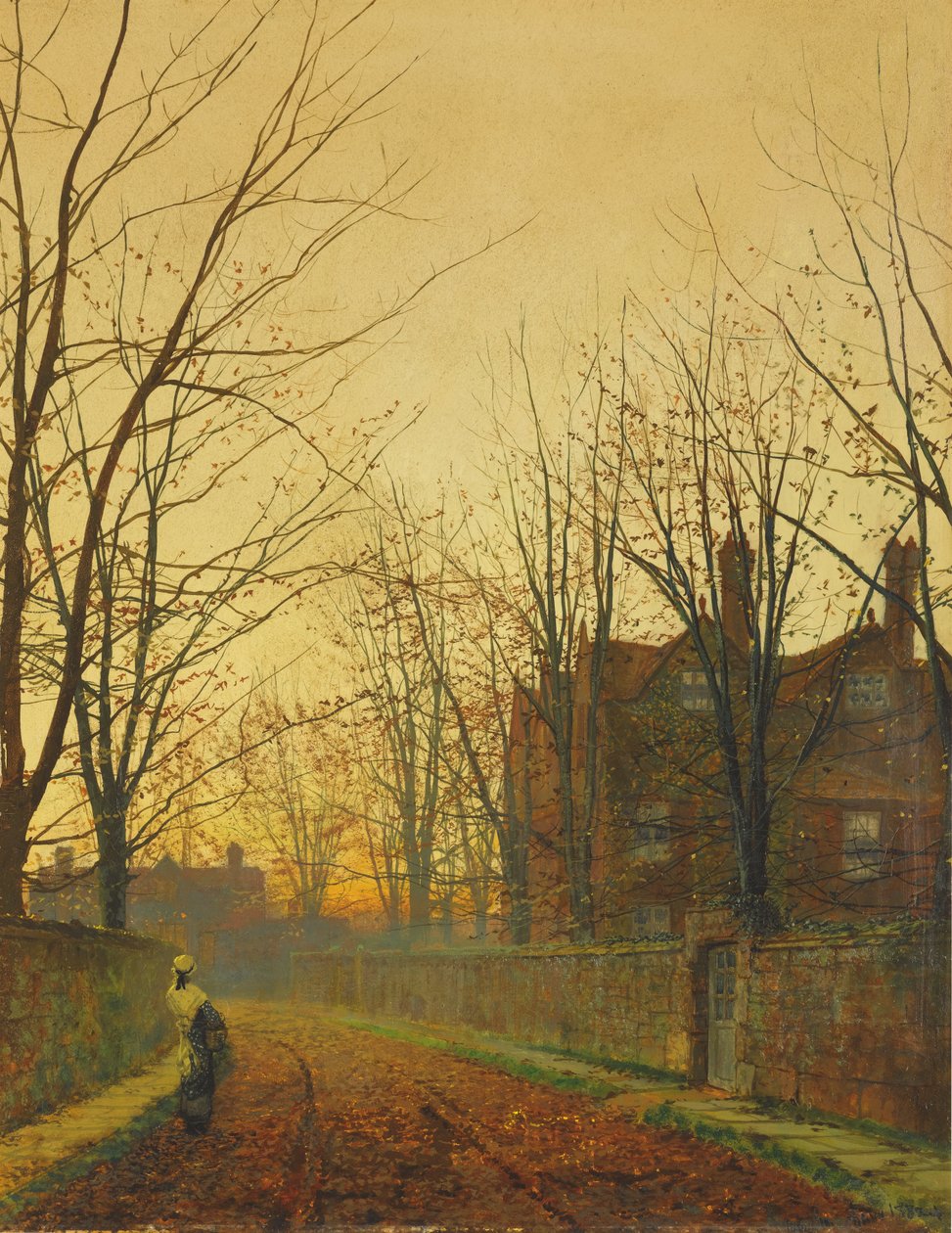 Fin octobre - John Atkinson Grimshaw