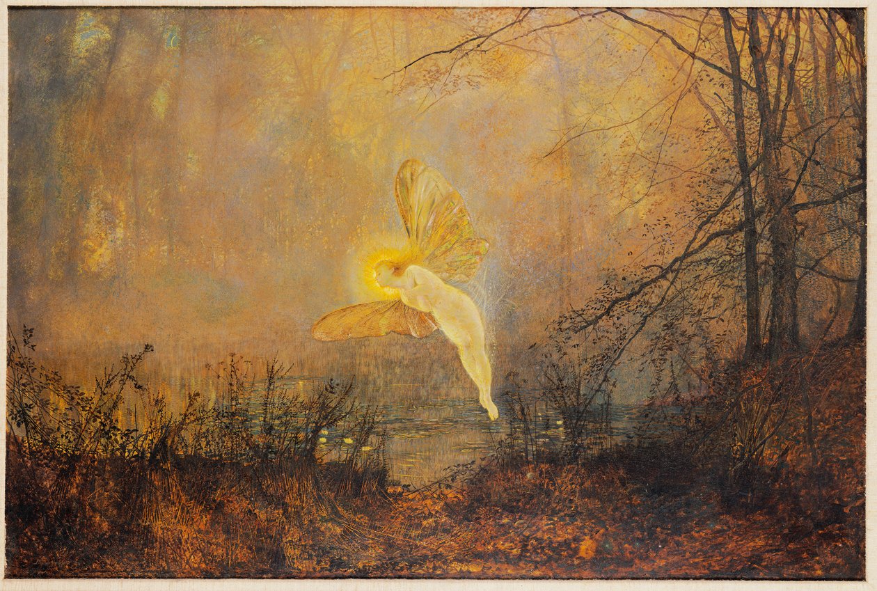 Nuit de la Saint-Jean, ou "Iris", 1876 - John Atkinson Grimshaw