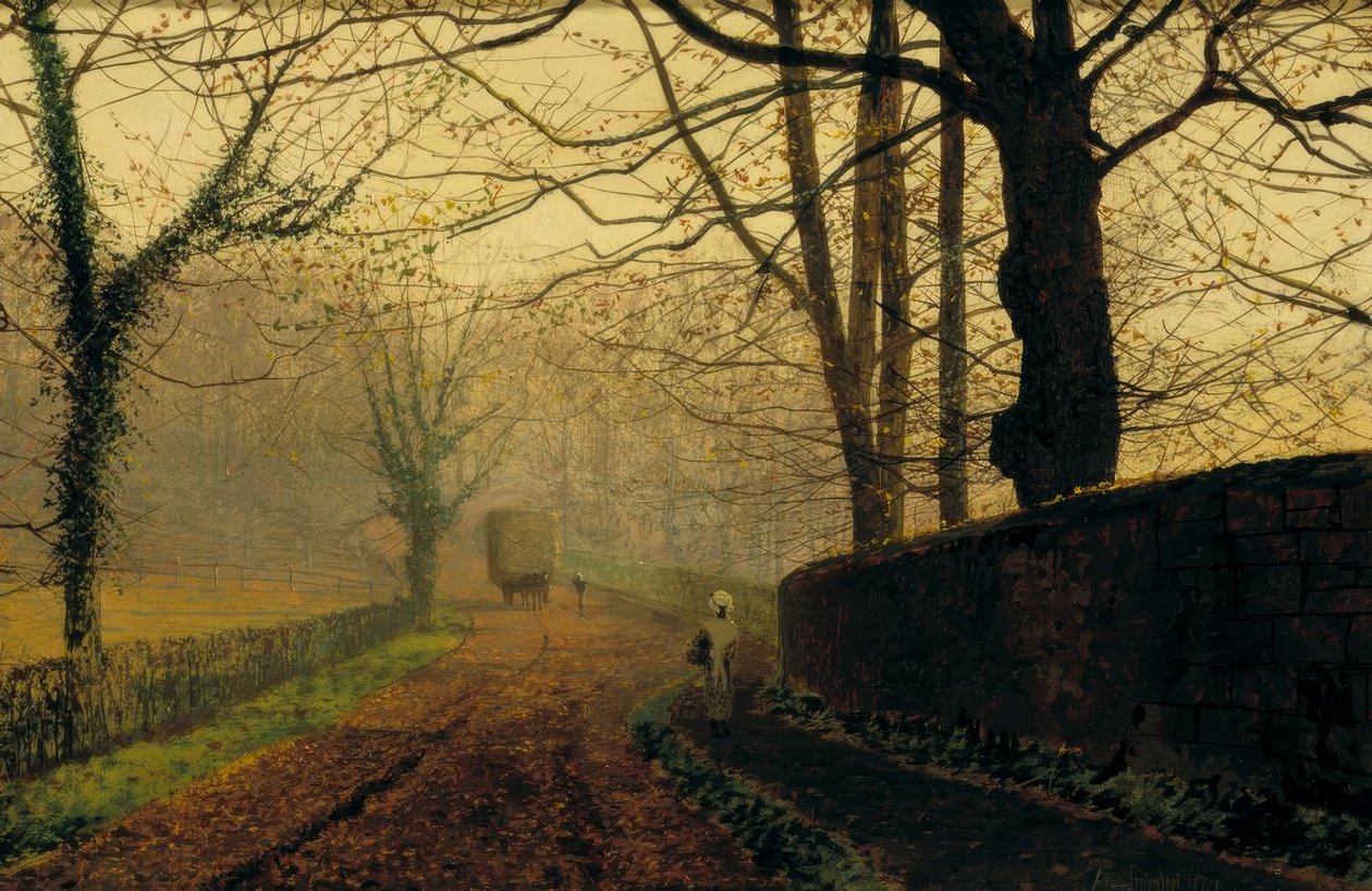 Stapleton Park, près de Pontrefact, Leeds - John Atkinson Grimshaw