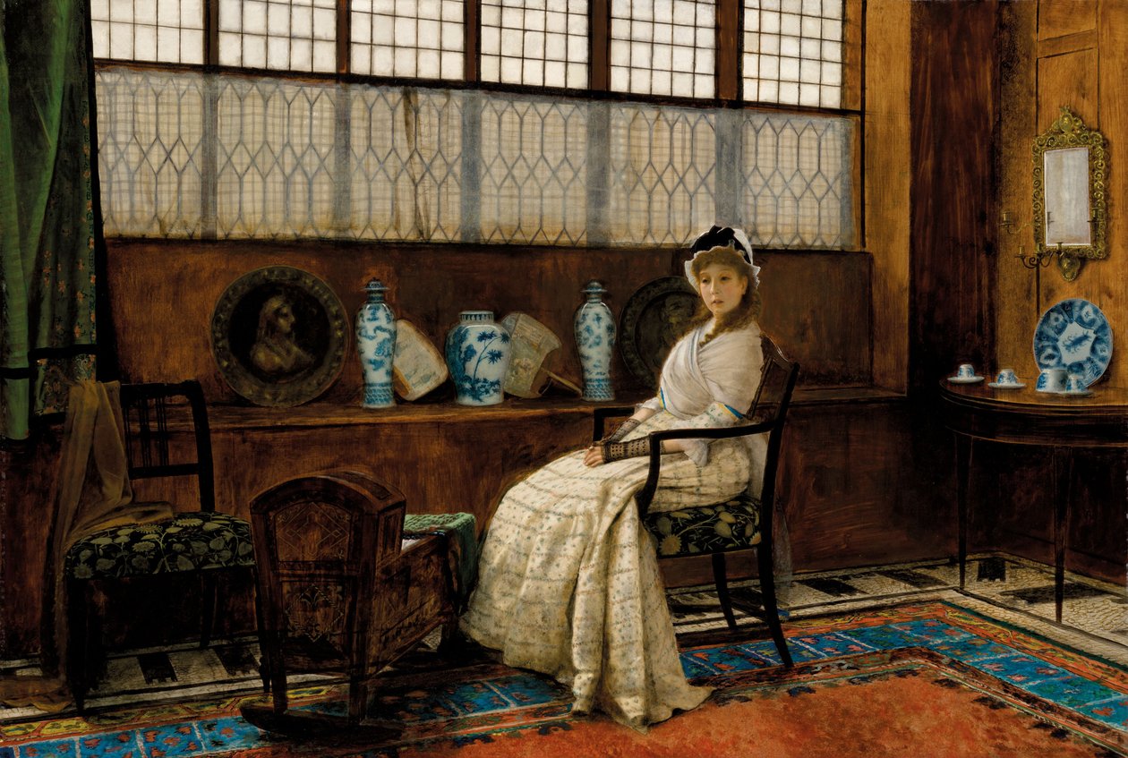 La Chanson du Berceau, 1878 - John Atkinson Grimshaw