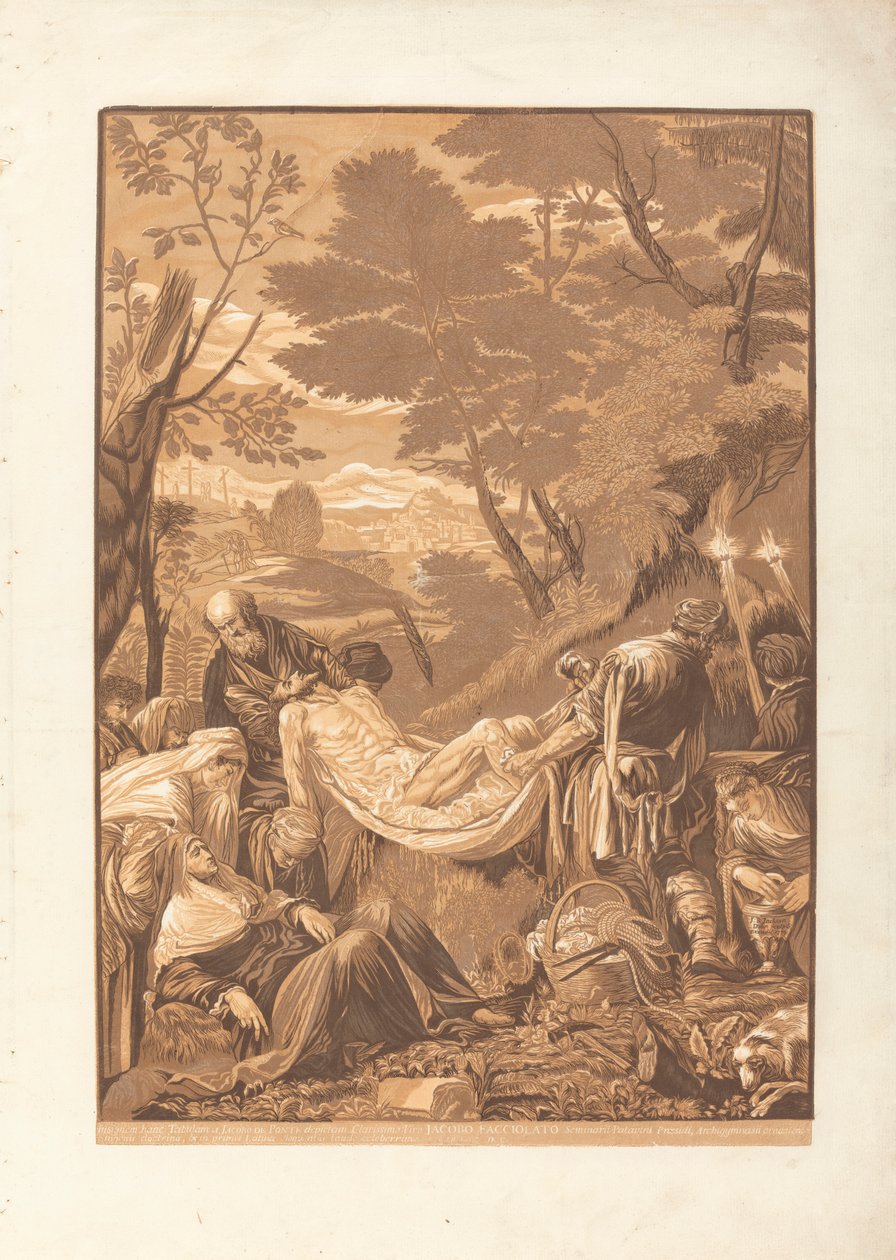 La Mise au Tombeau - John Baptist Jackson