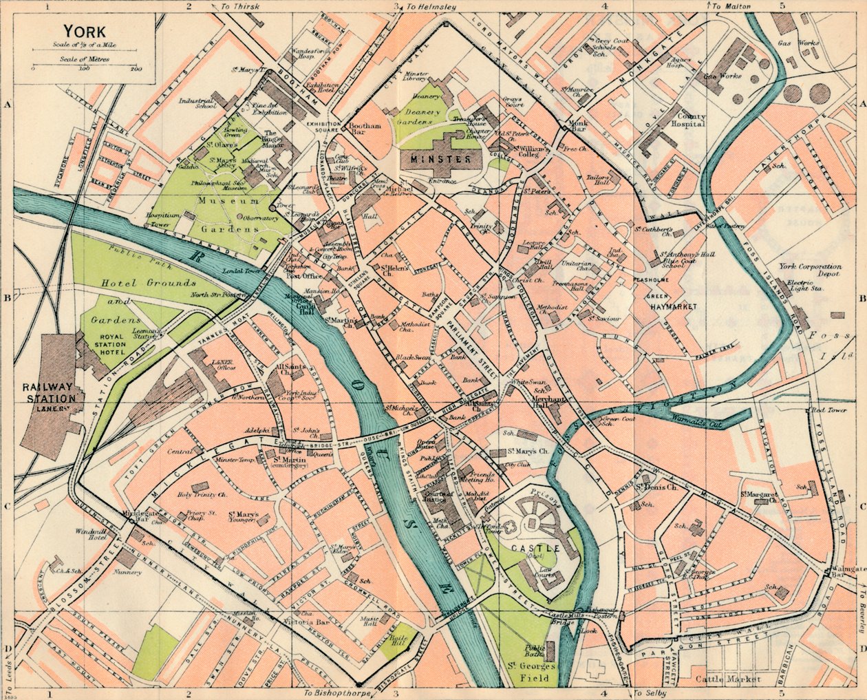 York, 20ème siècle - John Bartholomew