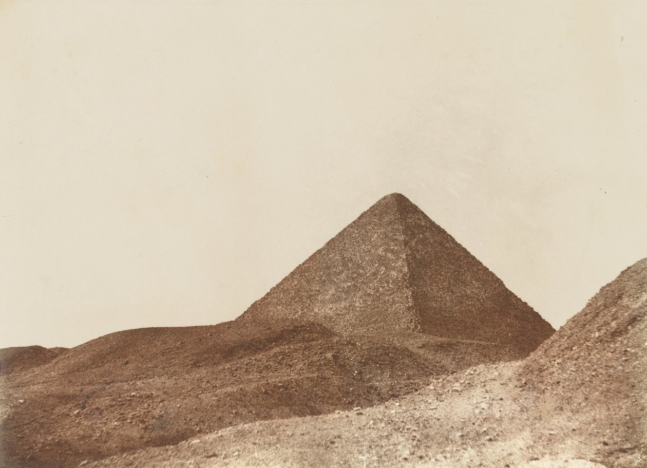 Pyramide de Khéops, Gizeh, 1853-1854 (photo) - John Beasley Greene