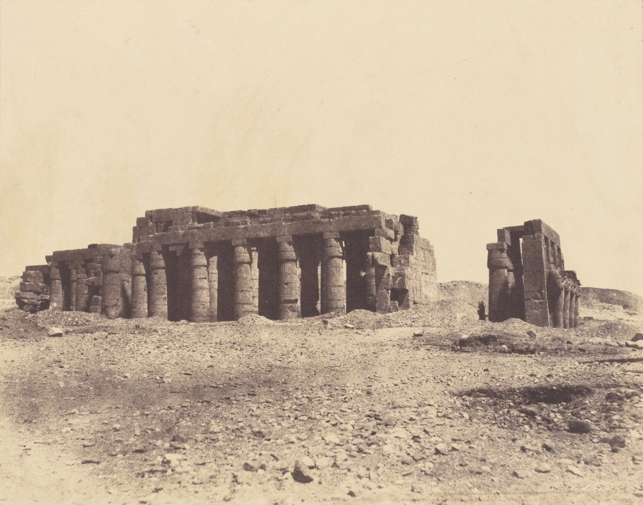 Thèbes. Memnonium - John Beasly Greene