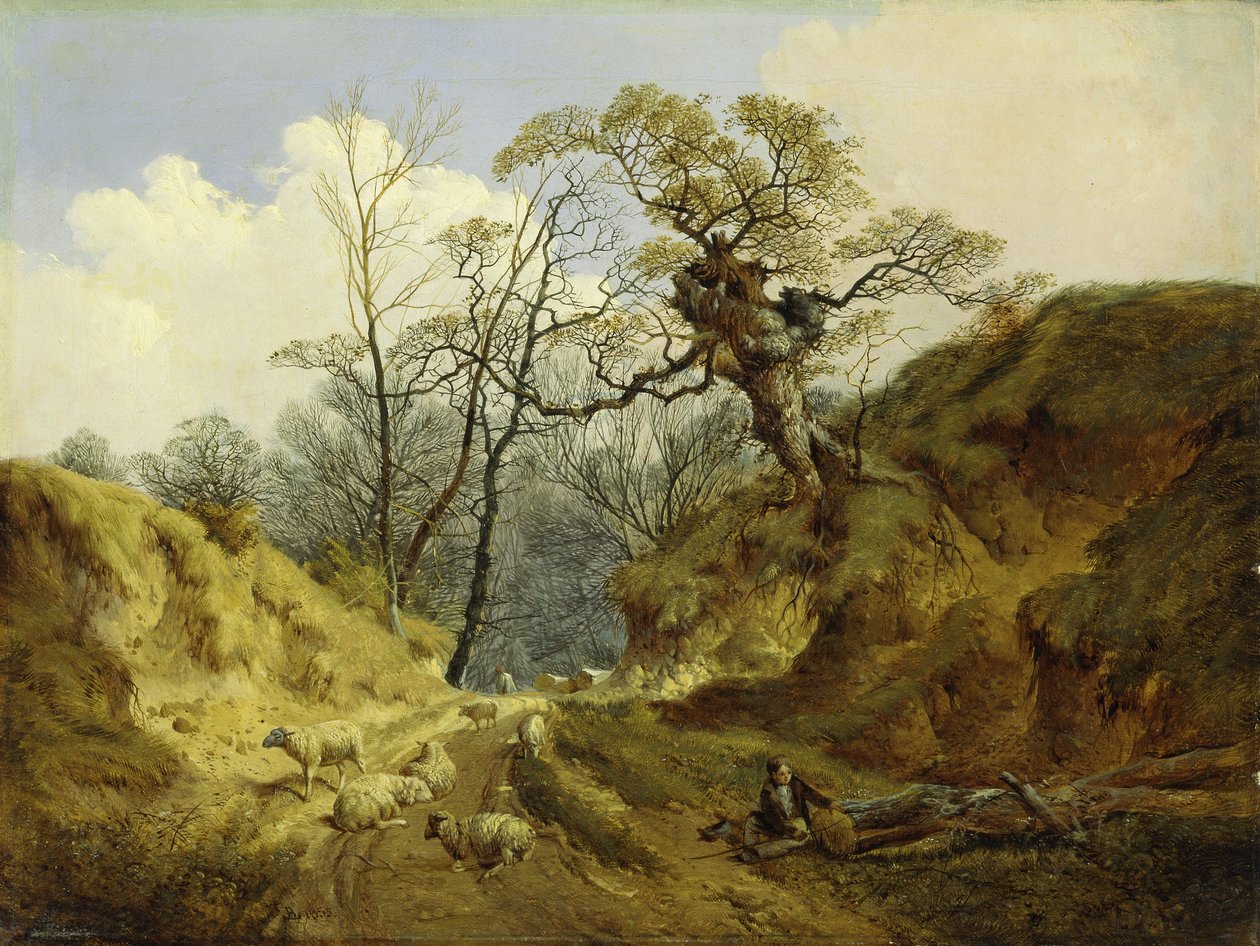 Crown Point, Whitlingham, près de Norwich - John Berney Ladbrooke