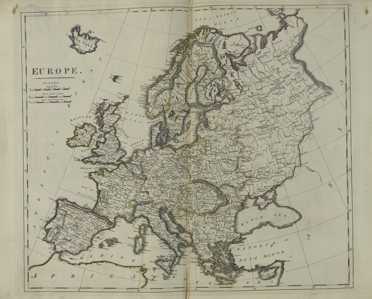 Europe, 1814 - John Bower