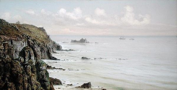 Une côte rocheuse - John Brett