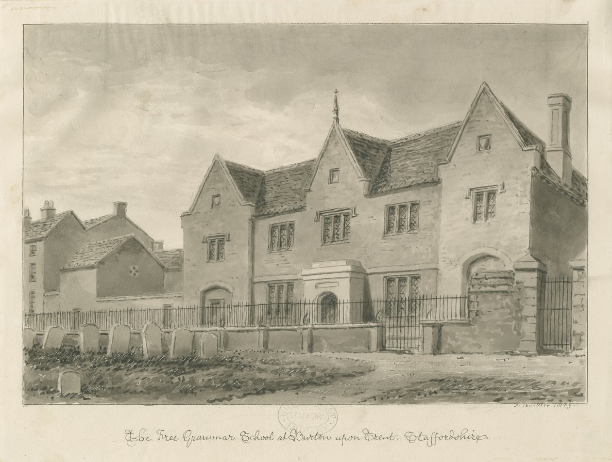 Burton-upon-Trent - École de grammaire - John Buckler