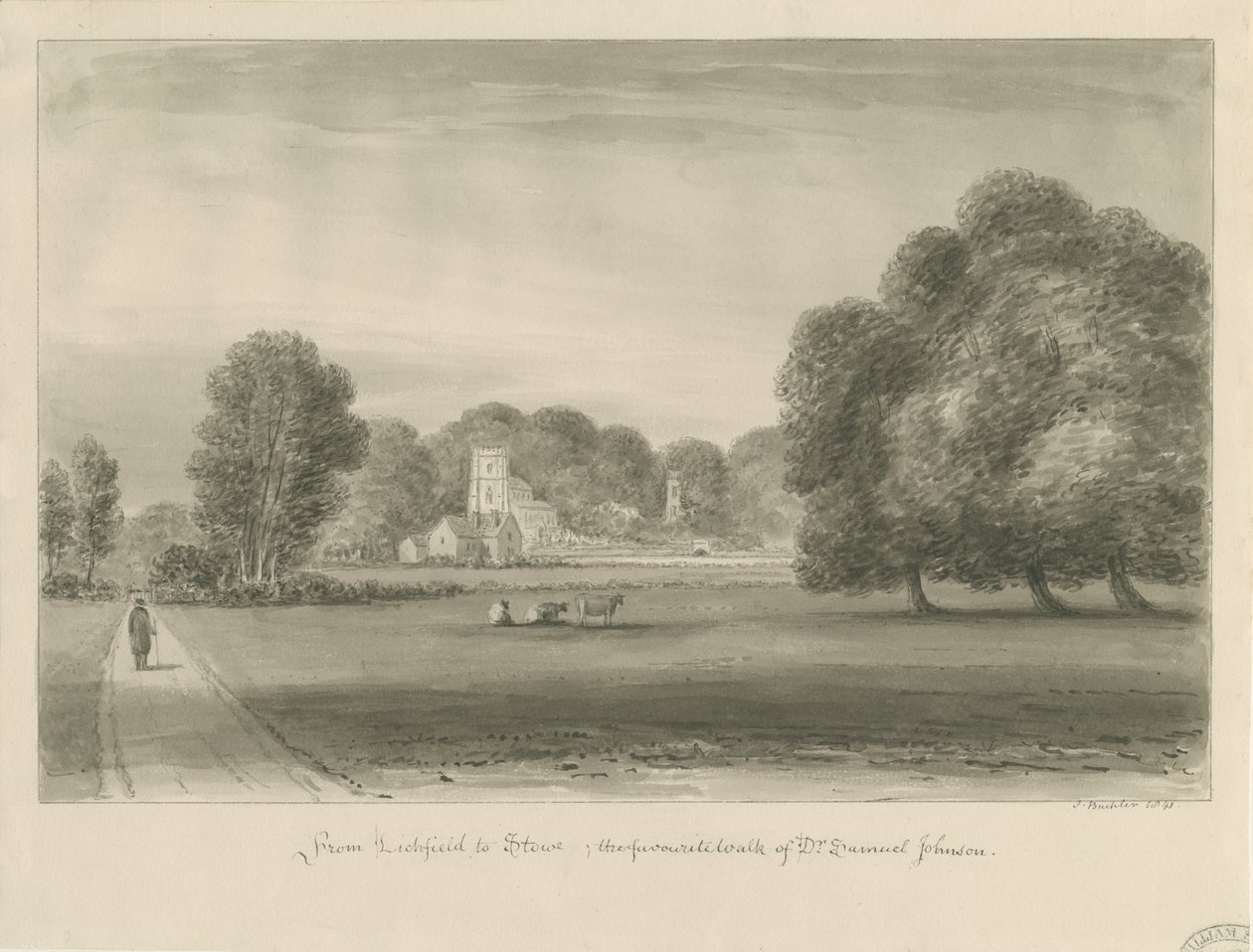Lichfield - Stowe - John Buckler