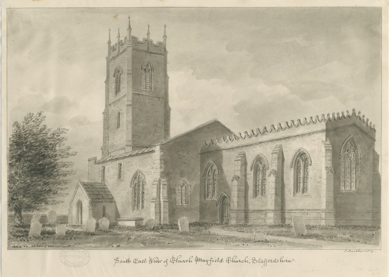 Église de Mayfield - John Buckler