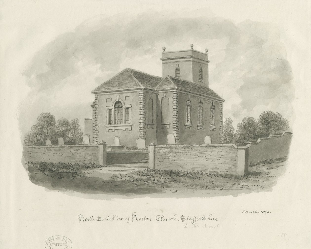 Église de Norton-in-the-Moors - John Buckler