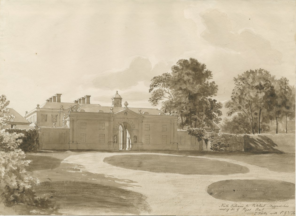 Patshull House - John Buckler