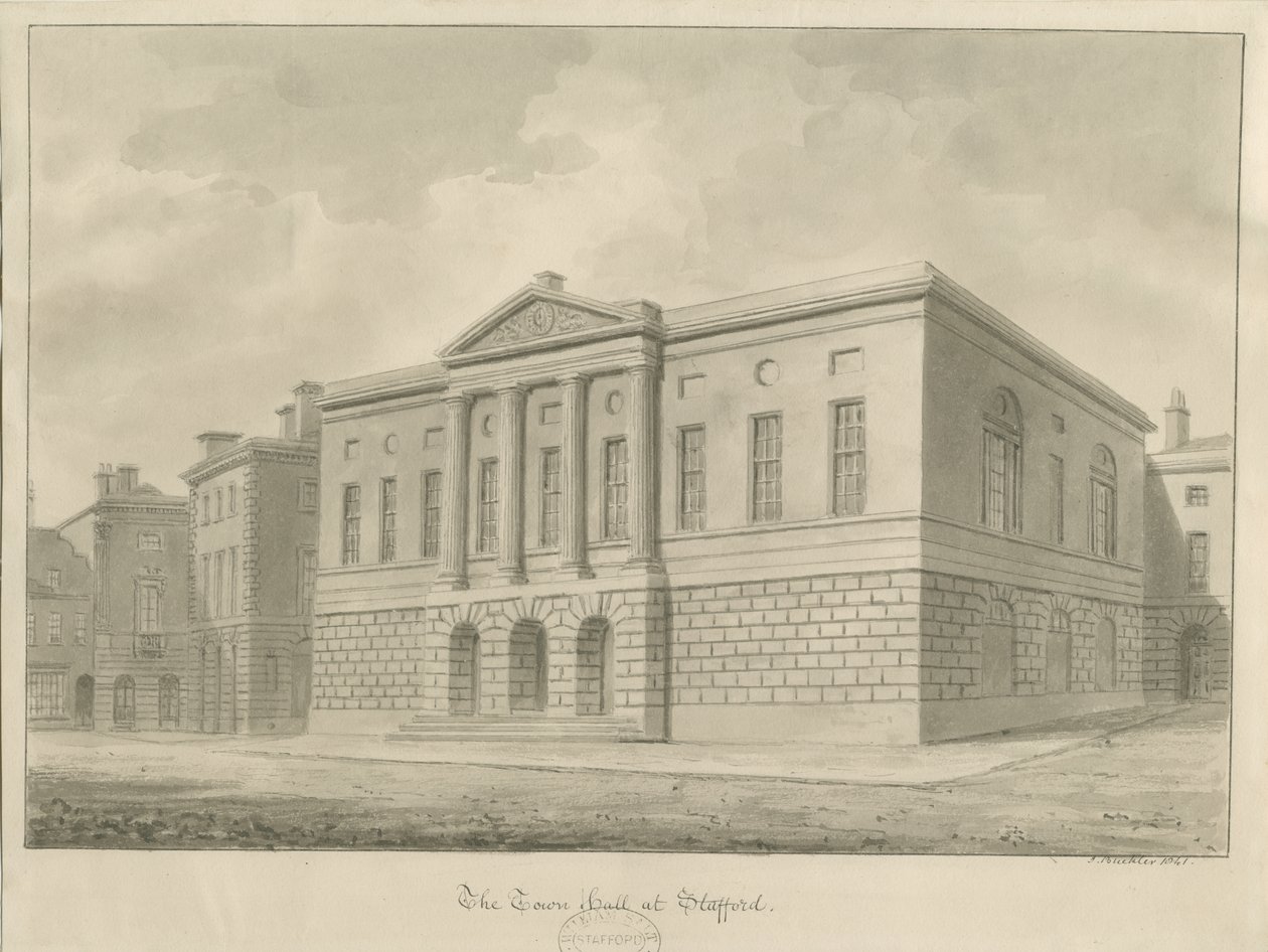 Stafford - Shire Hall - John Buckler