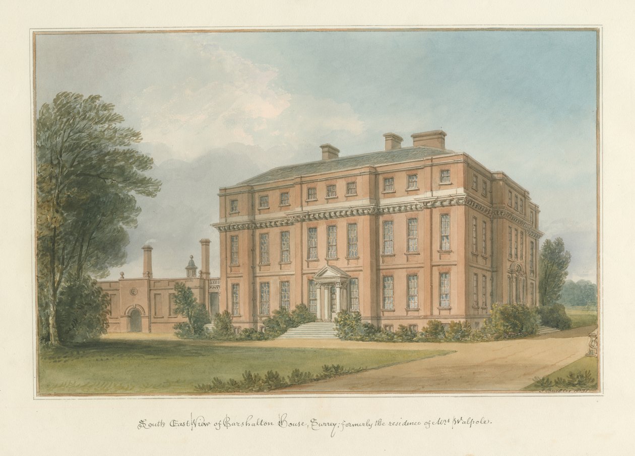 Surrey - Maison Carshalton, 1831 - John Buckler