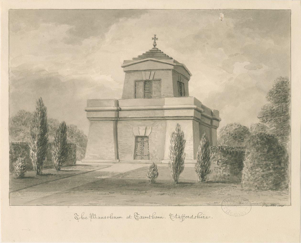 Trentham - Le Mausolée - John Buckler