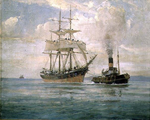 Le remorqueur - John Burgess