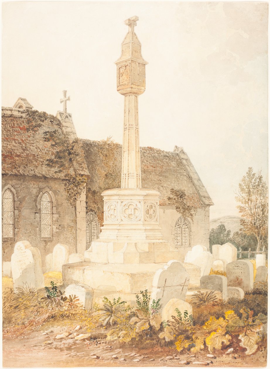 Monument dans un cimetière d