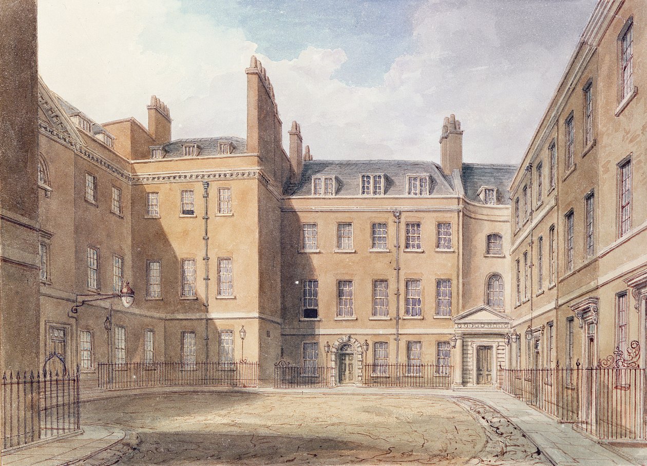 Vue de Downing Street, Westminster - John Chessell Buckler