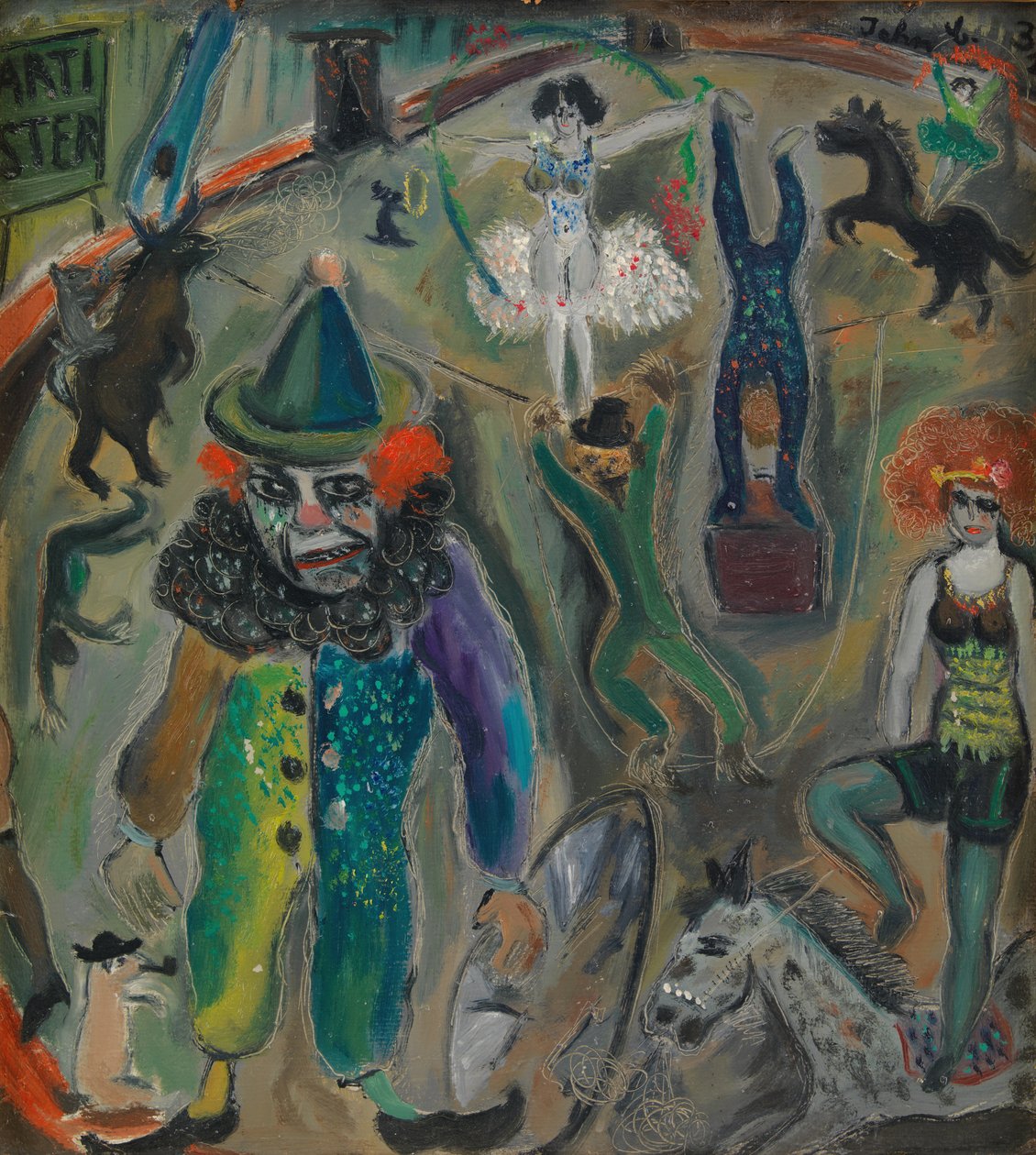 Scène de rue - John Christensen