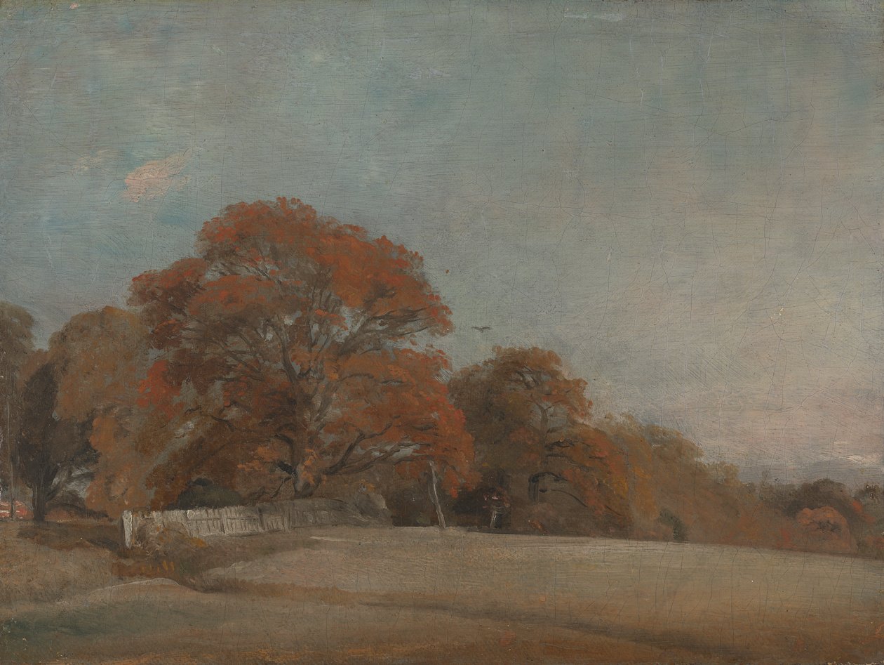 Un paysage automnal à East Bergholt - John Constable