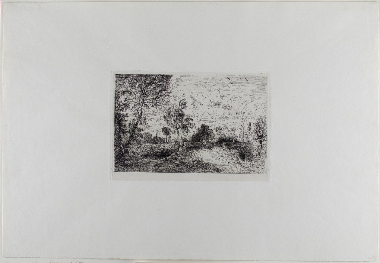 Un vieux pont à Salisbury - John Constable