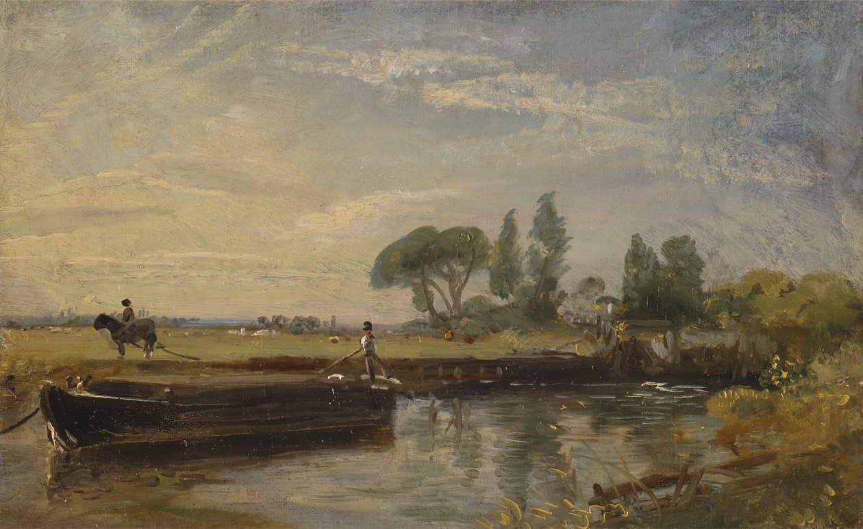 Barge sous l