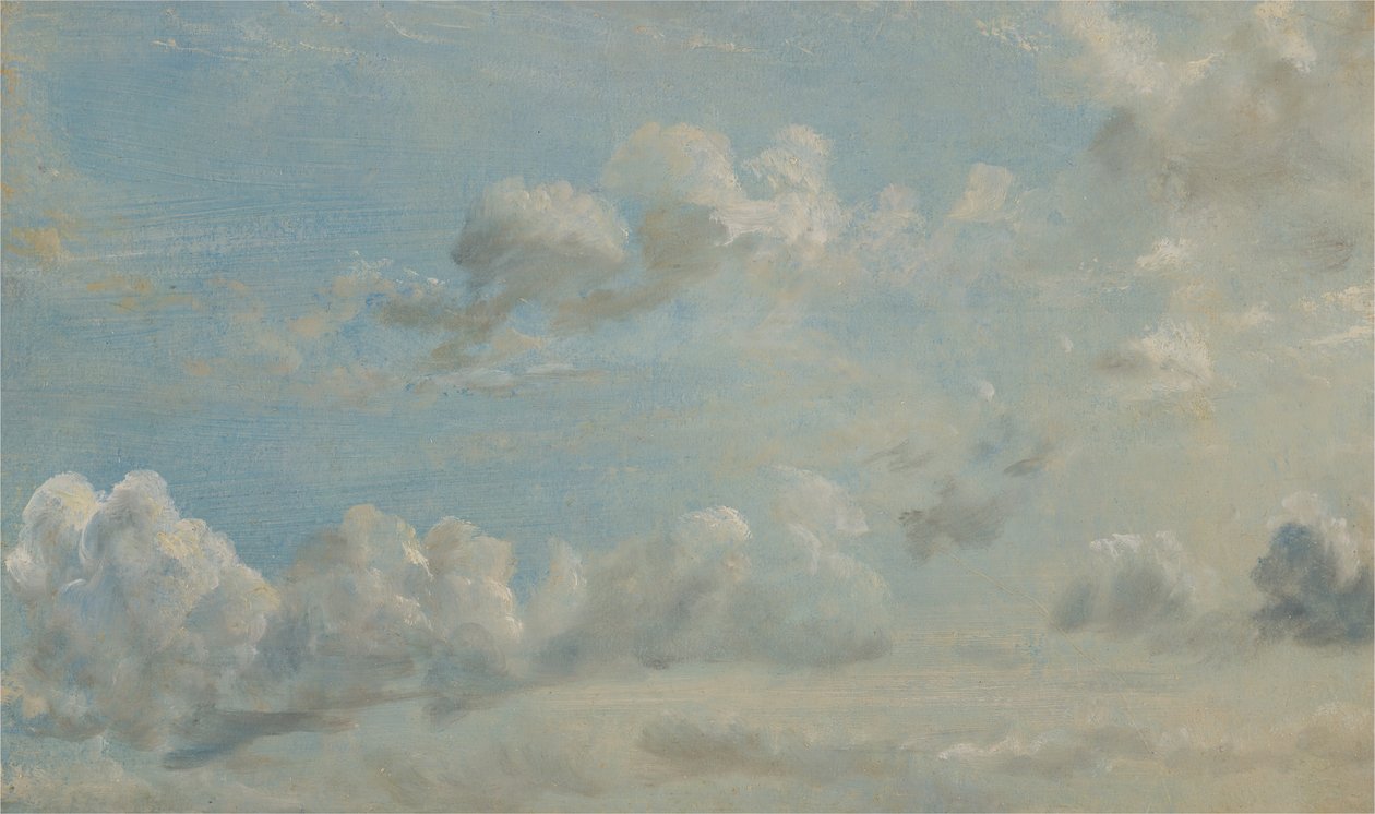 Étude de nuages, 1822 - John Constable