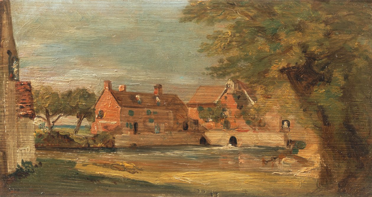 Moulin de Flatford, entre 1810 et 1811 - John Constable