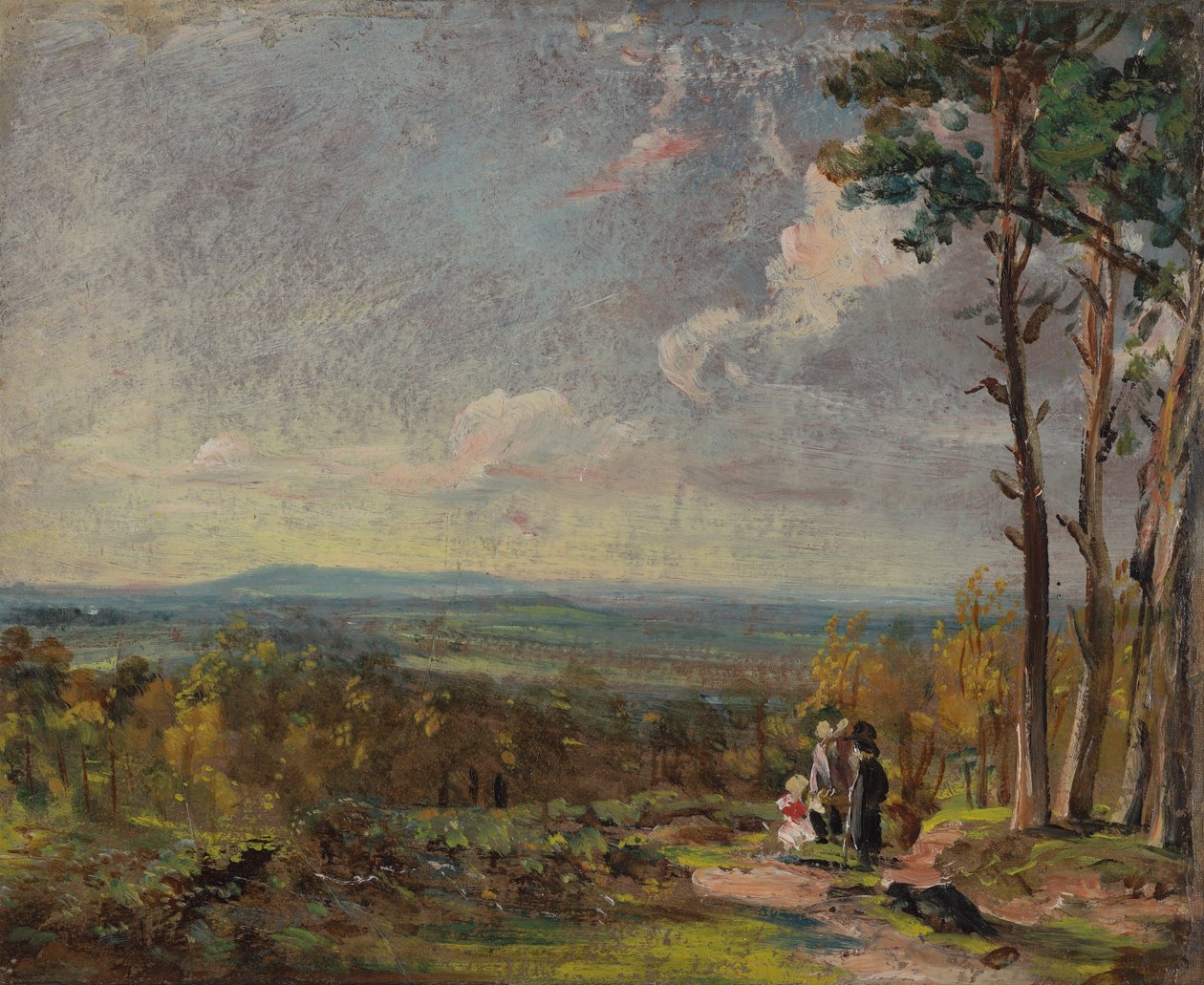 Hampstead Heath en direction de Harrow - John Constable