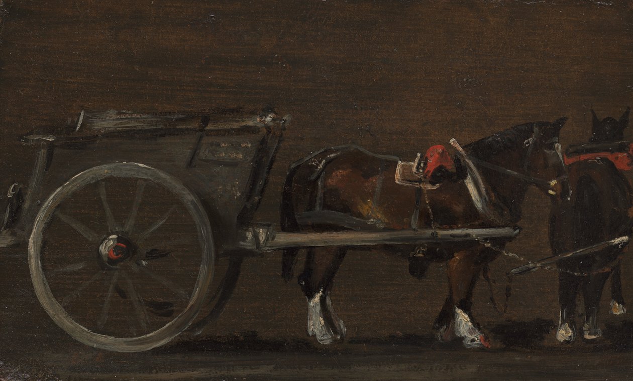 Cheval et charrette - John Constable